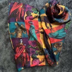 Universal Monsters scarf